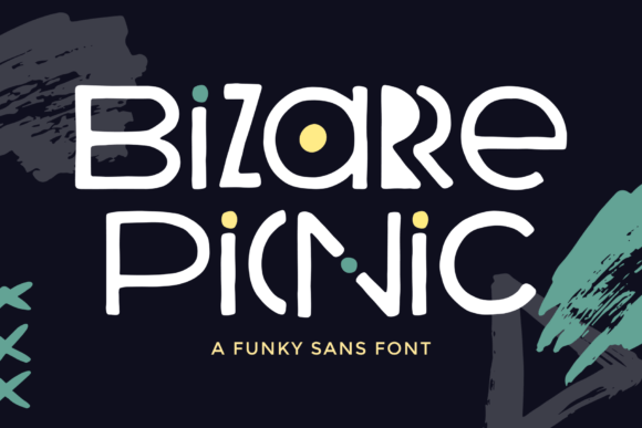 Bizarre Picnic: A Unique Font for Creative Projects