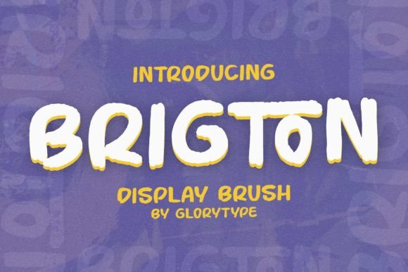 Brigton: A Modern Display Font for Every Creative Project