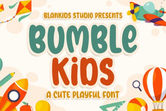 Bumble Kids: A Playful Font for Creative Expression