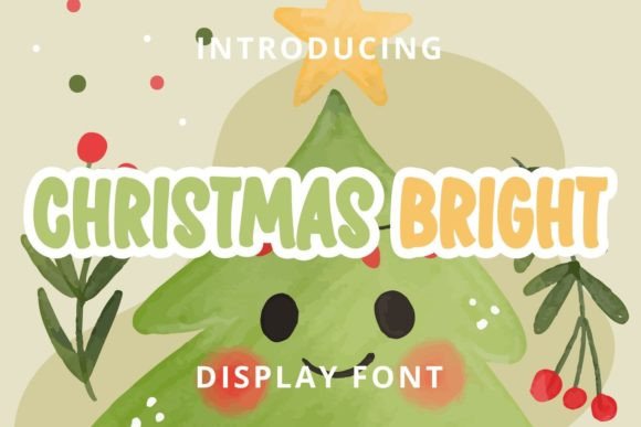Christmas Bright: A Festive Font That Lights Up Your Designs
