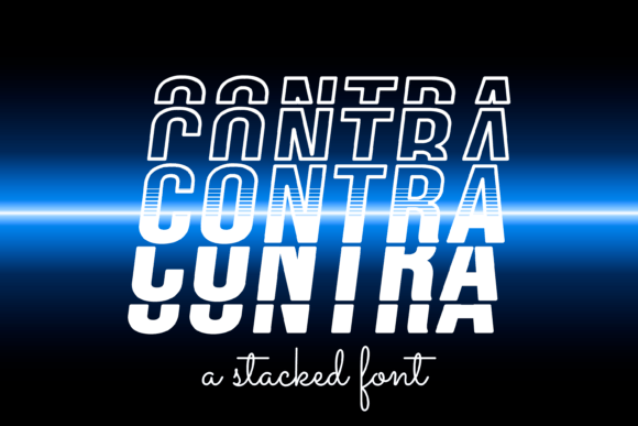 Contra: A Bold and Stylish Display Font for Modern Creators