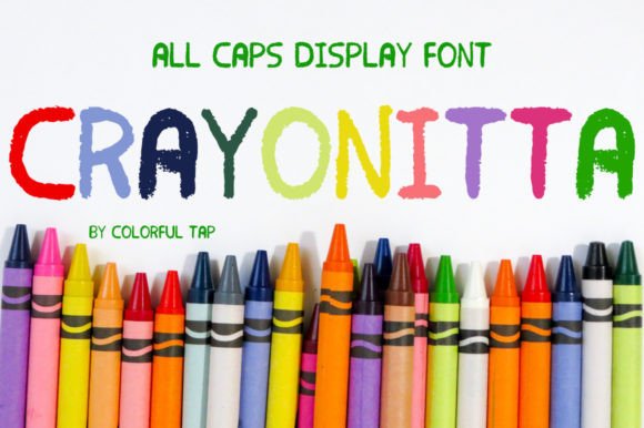 Crayonitta: Playful Font for Creative Projects