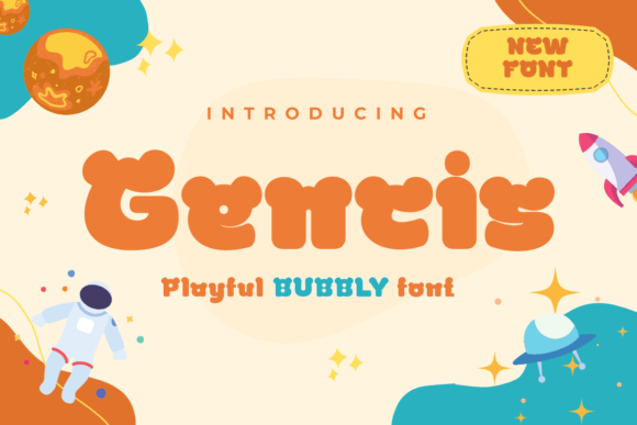 Gencis: The Playful Font That Brings Your Projects to Life