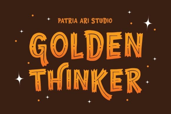 Golden Thinker: Bold, Beautiful, and Built for Impact
