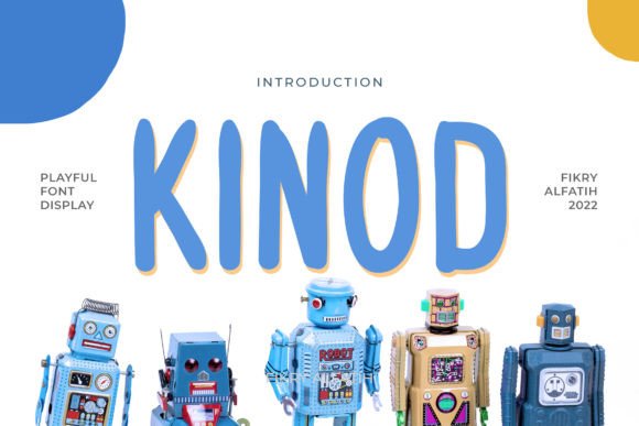 Kinod: A Playful Font for Creative Expression