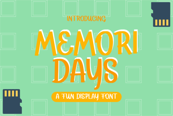 Memoridays: A Whimsical Font That Adds Personality to Your Designs