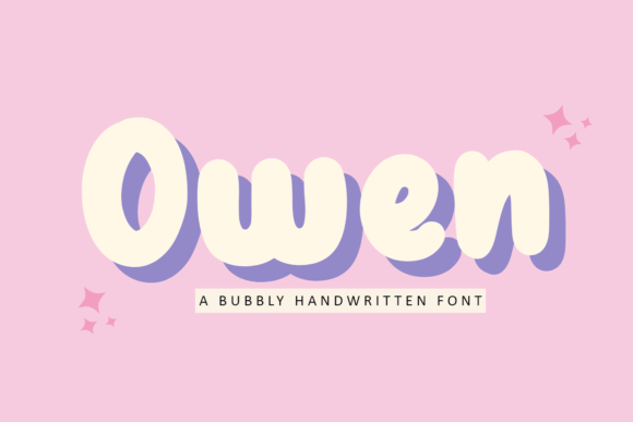 Owen: A Playful Display Font