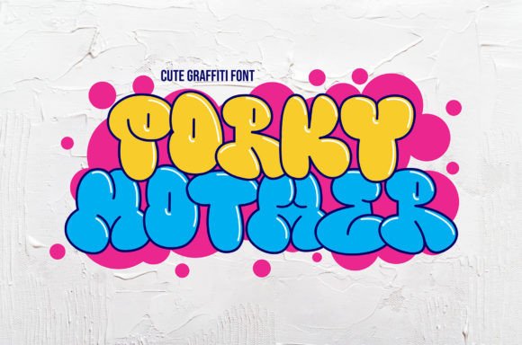 Porky Mother: A Bold and Bubbly Font for Creative Projects