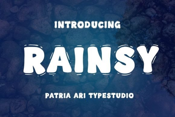 Rainsy: A Bold and Versatile Font for Creative Expression