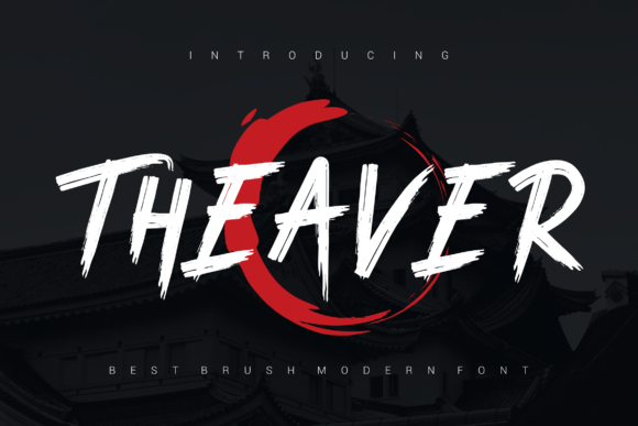 Theaver: A Bold and Authentic Display Font for Diverse Branding Needs