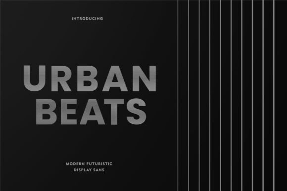 Urban Beats: A Modern Font That Defines the Future of Design